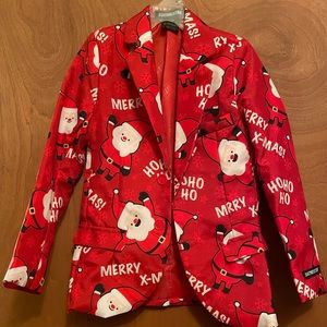 Santa suit jacket size 8/10